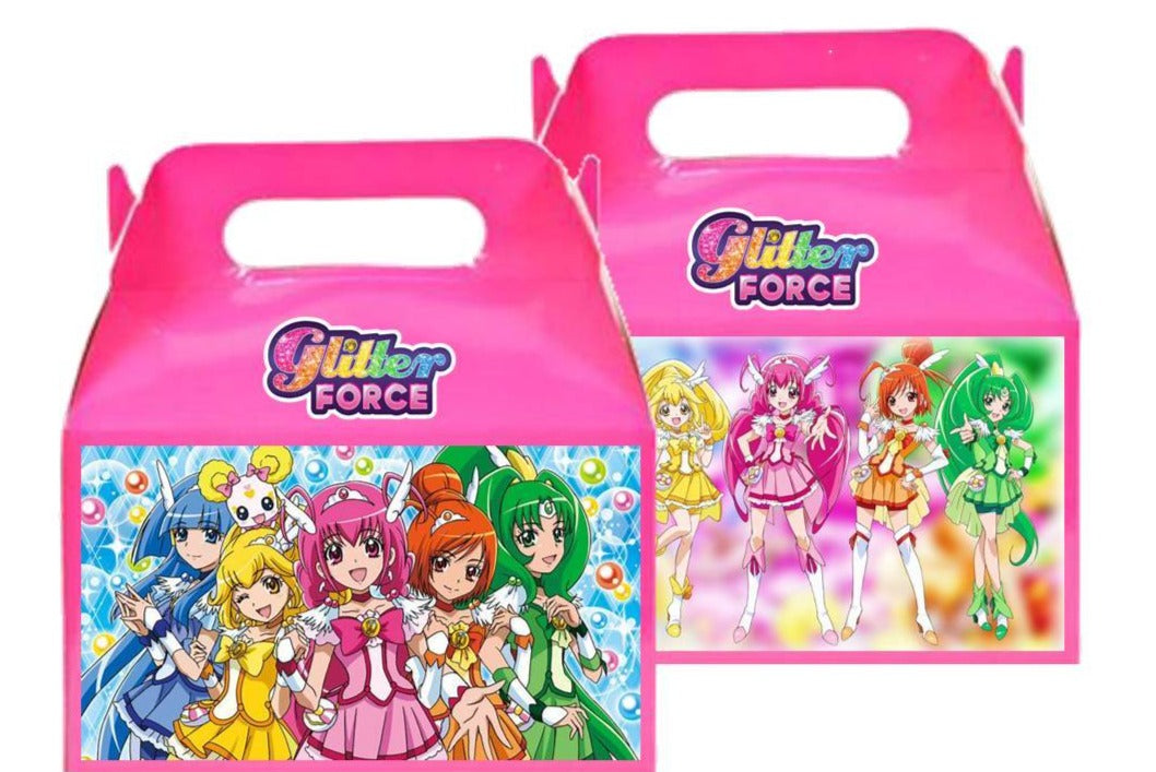 Glitter Force Treat Favor Boxes 8ct – Party Mania USA